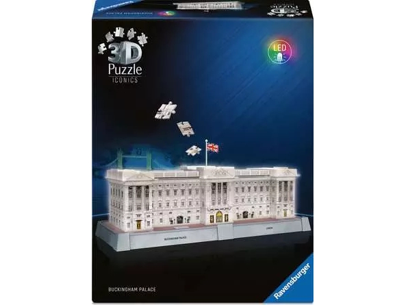Ravensburger Buckingham Palace, 216 Pc(S), Buildings, 8 Yr(S)