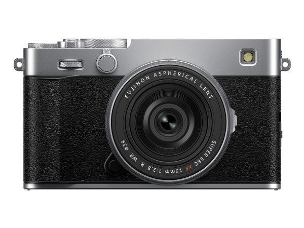 Fujifilm X -E5 Kit XF23mmF2.8 R WR, 40,2 MP, 7728 x 5152 pixel, X-Trans CMOS 5 HR, 6.2K, Berøringsskærm, Sølv