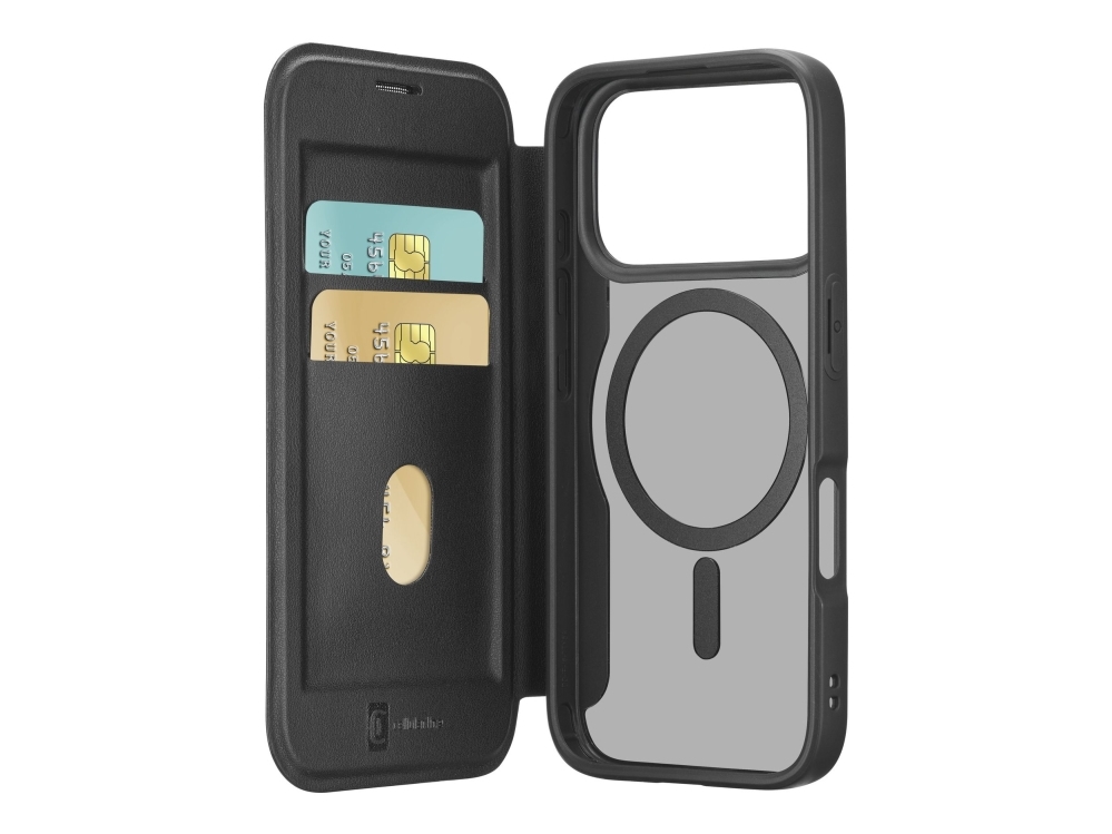Cellularline Daily Mag, Folie, Apple, Iphone 17 Pro Max, 17,5 Cm (6.9"), Sort, Transparent