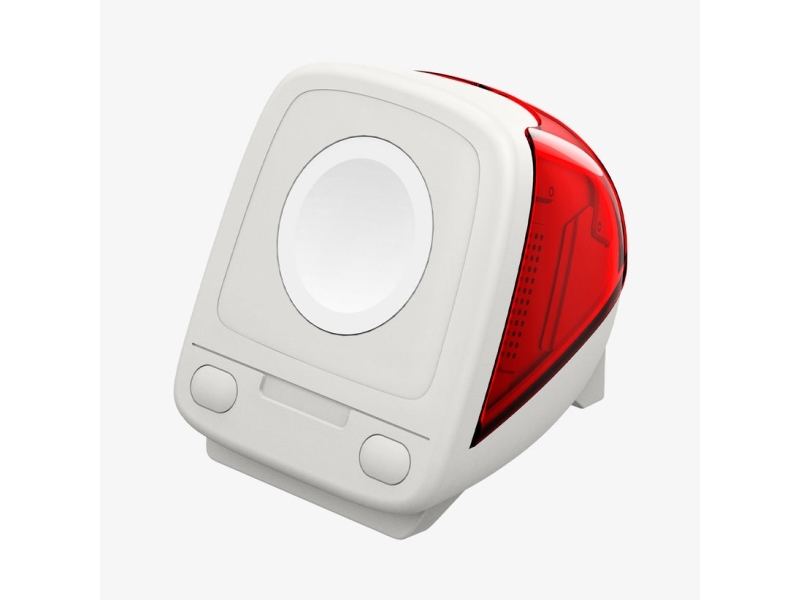 Spigen Amp09341, Smartwatch, Passiv Holder, Skrivebord, Ruby, Hvid