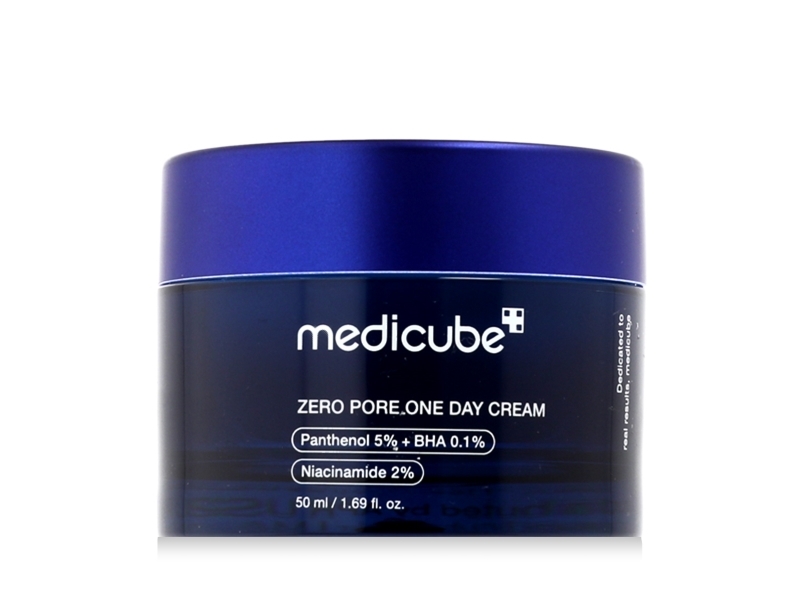MEDICUBE_Zero Pore One Day Care Face Creme laajentuneille ihohuokosille BHA-hapolla 50ml