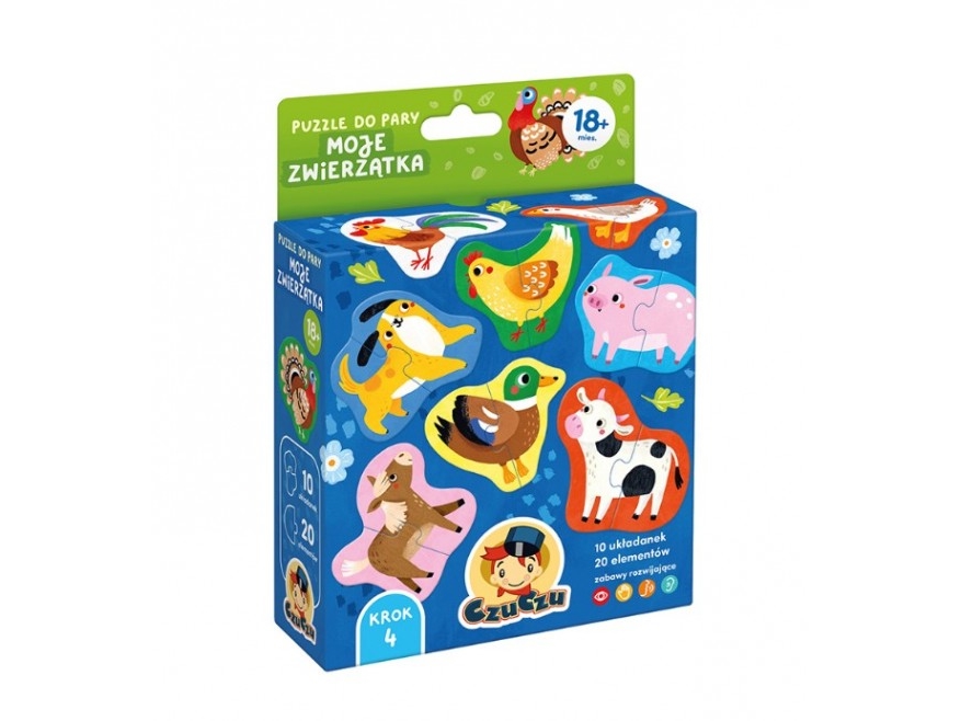 Czuczu Puzzle Do Pary Moje Zwierzątka 94157