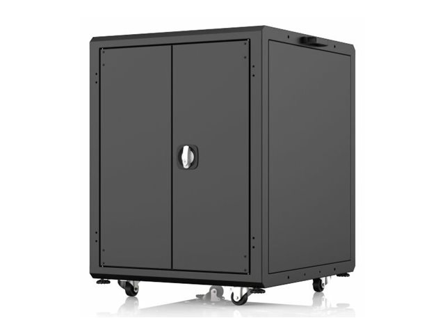 Lanview Dcn – Rollwagen (Aufladen, Sichern Und Transportieren) – Für 32 Notebooks / Chromebooks / Tablets – Abschließbar – 1,2 Mm Stahl – Ral 9005, S