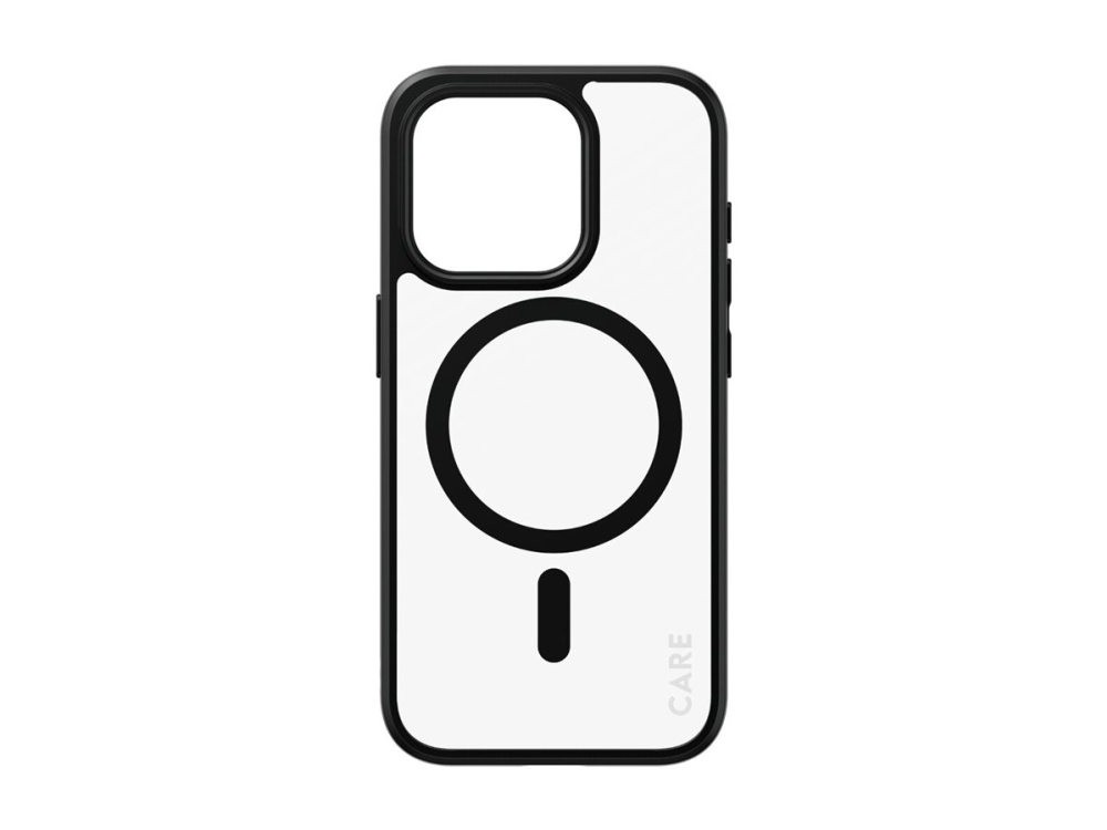 Panzerglass Care By Urban Combat Case Transparent M. Schwarz Magsafe Iphone 15 Pro, Cover, Apple, Apple - Iphone 15 Pro, 15,5 Cm (6.12"), Schwarz