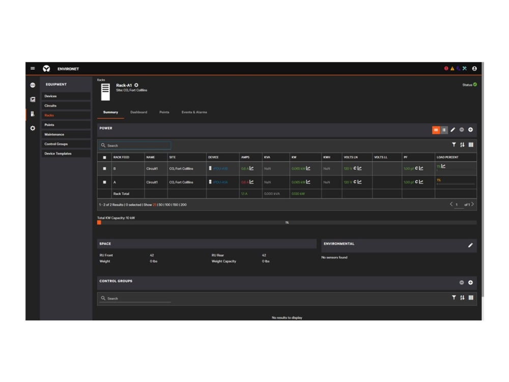 Vertiv ENVA-DEV-200, lisenssi