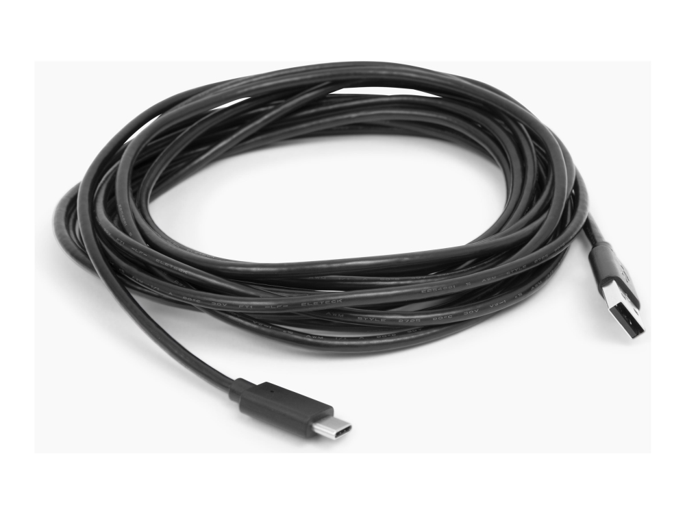 Owl Labs - Usb-Kabel - 24 Pin Usb-C (Han) Til Usb (Han) - Usb 2.0 - 5 M - Sort - For Owl Labs Meeting Owl 3, Owl Bar