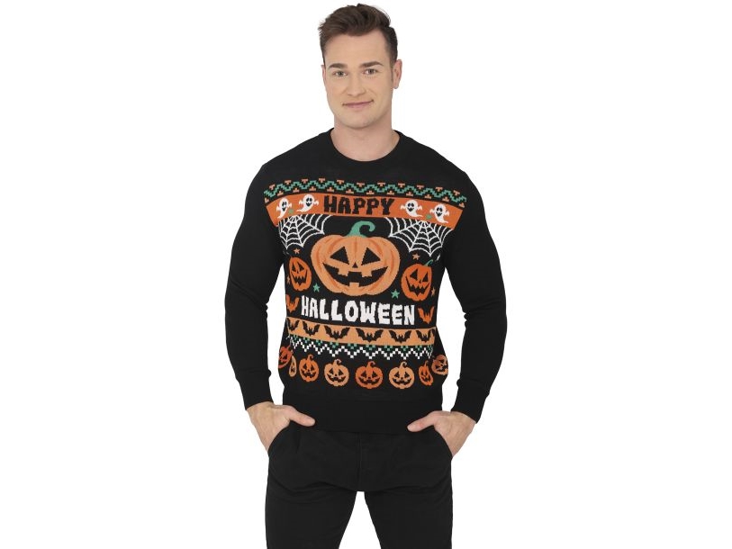 Halloween-Kürbisbluse