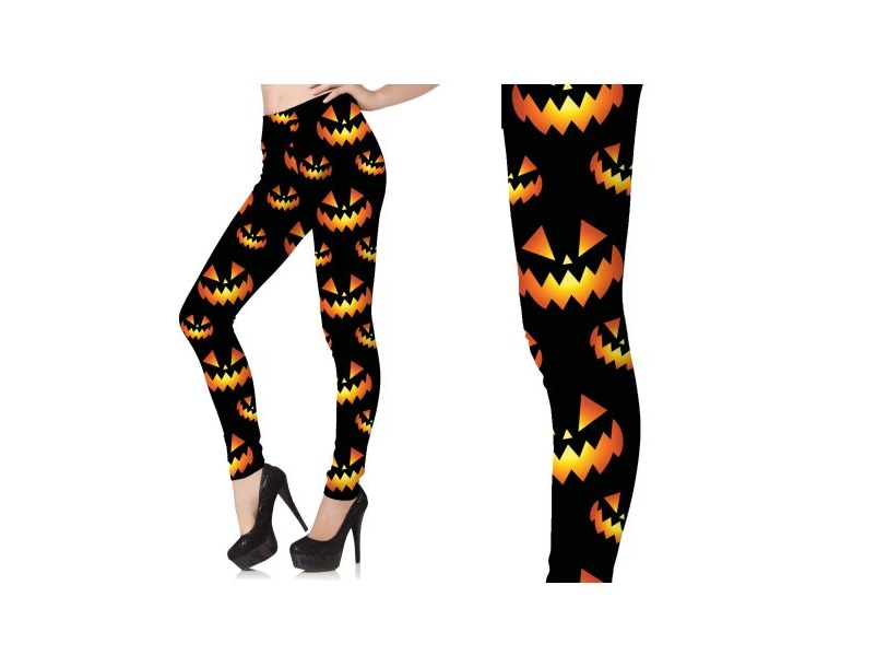Leggings Græskar - Medium