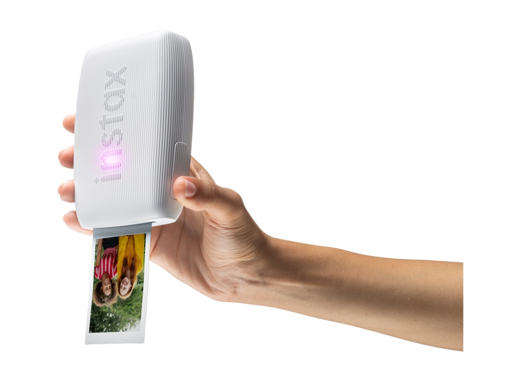 Fujifilm instax mini Link 3 - Skrivare - färg - LED - 85 x 54 mm - kapacitet: 10 foton - Bluetooth 5.1 - lervitt | Skrivare - Bläckstråle & fotoskrivare - Fotoskrivare | GameStuff