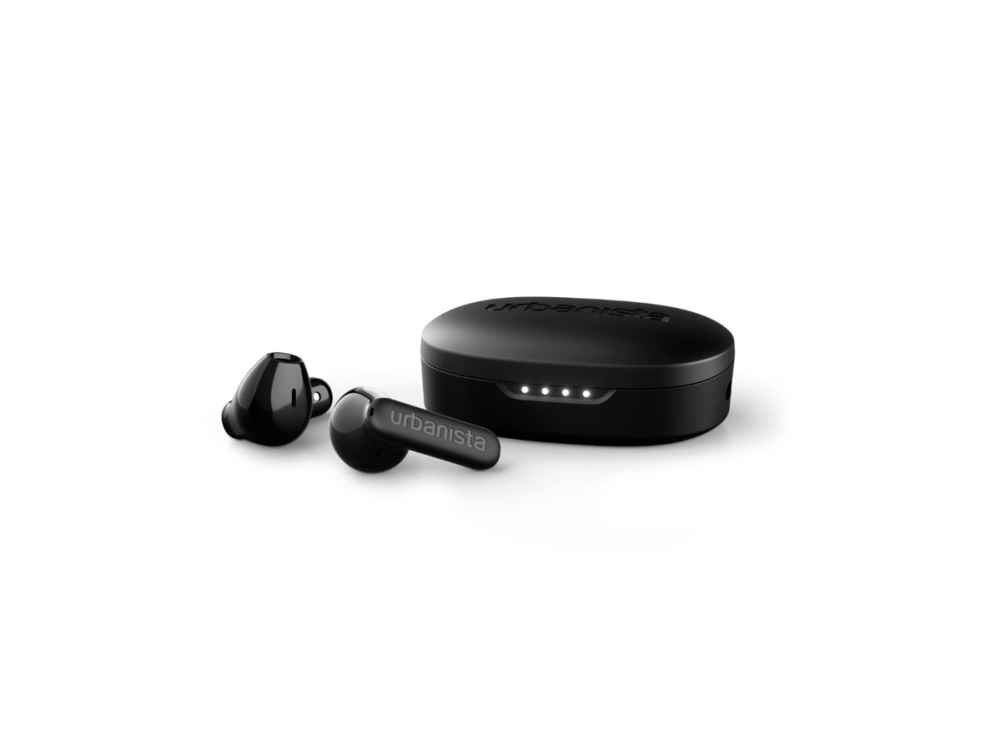 Urbanista Copenhagen 2 - Ægte Trådløse Øretelefoner Med Mik. - I Øret - Bluetooth - Midnat Sort