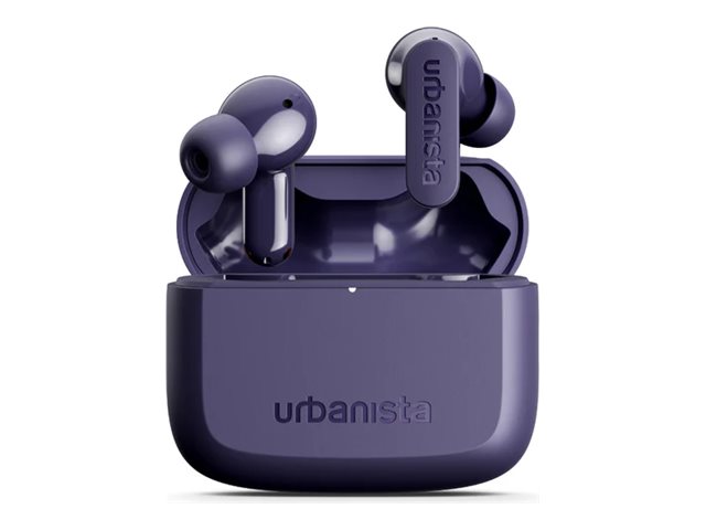 Urbanista Palo Alto - Ægte Trådløse Øretelefoner Med Mik. - I Øret - Bluetooth - Aktiv Støjfjerning - Tusmørkelilla