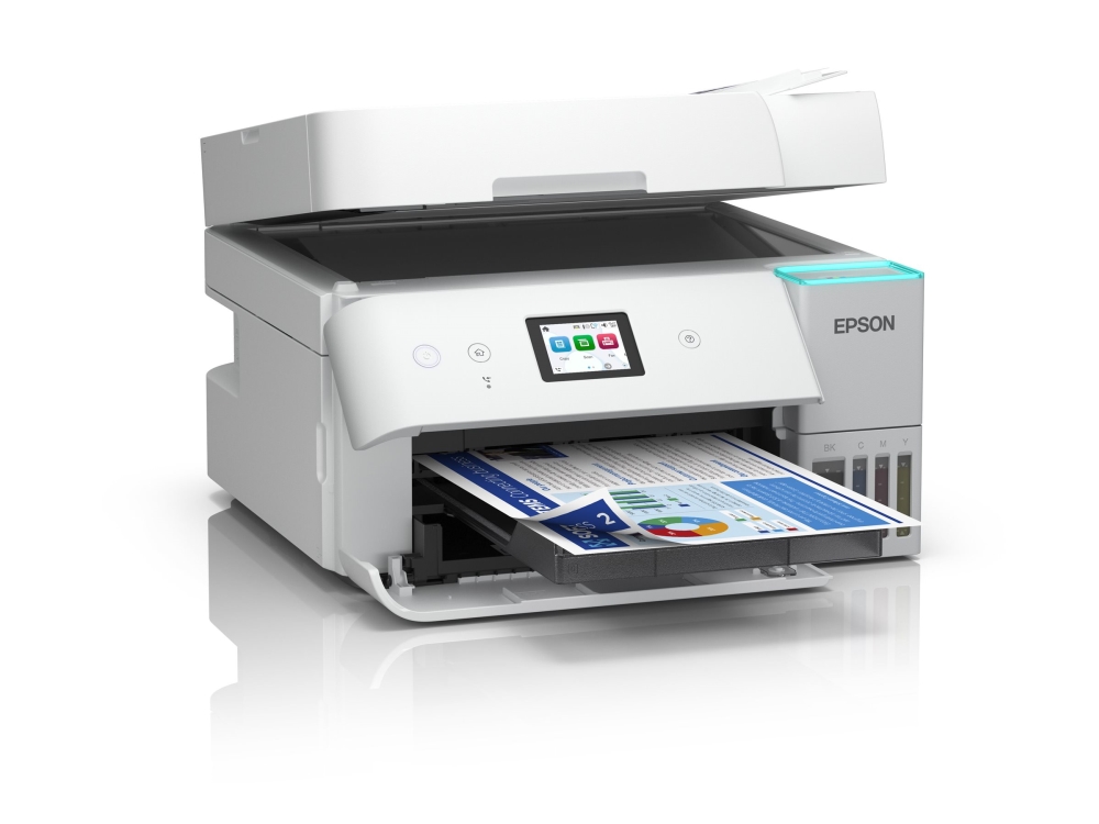 Epson Ecotank Et-2851, Tintenstrahl, Farbdruck, 4800 X 1200 Dpi, A4, Direktdruck, Schwarz