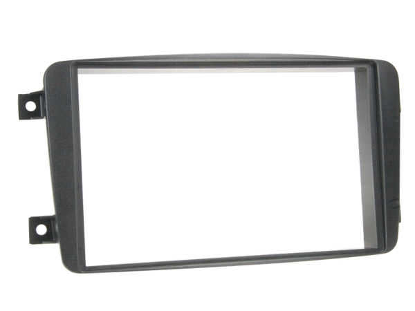 2-Din Radiorahmen Mercedes Diverse Fahrzeuge Schwarz