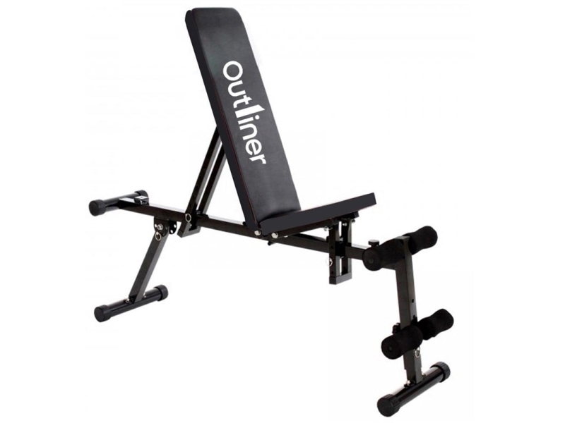 Justerbar sit-up-bænk