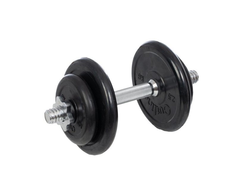 Outliner 10 kg gummihantelsett