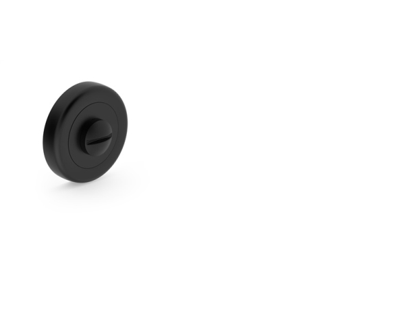 Metal_Bud Wc Door Latch Metal-Bud Olivia R, Black