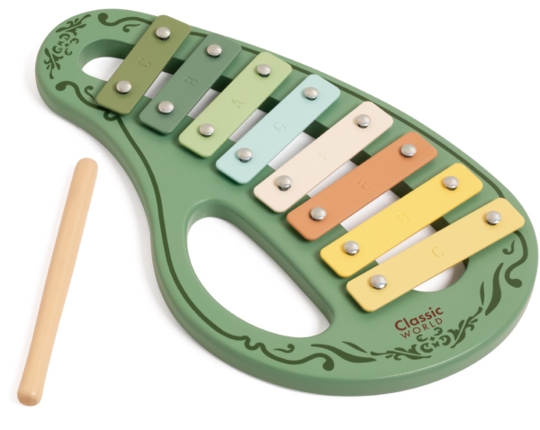 Classic World Vintage Xylofon i trä (från 18M) | Leksaker - Rollek - Musikleksaker | GameStuff