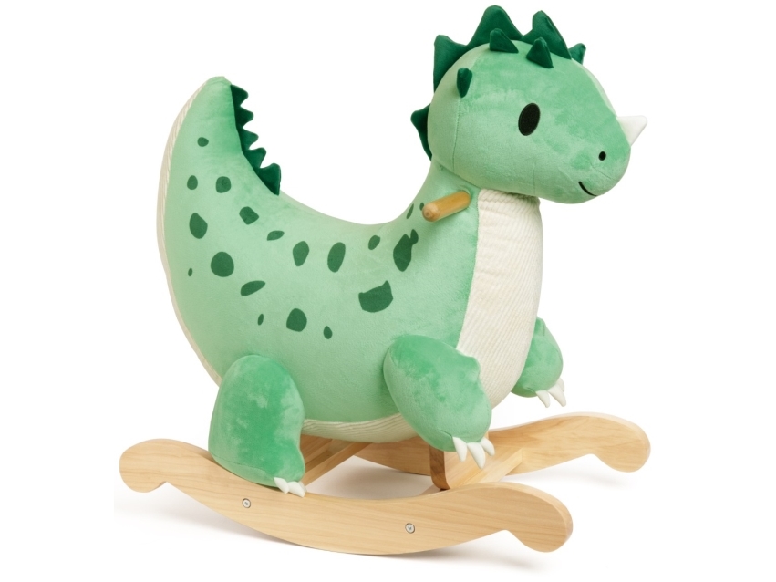 Dinosaurie-gunghäst med mjukt tyg (12-36 M) | Leksaker - För dom minsta - Gunghästar och hoppdjur | GameStuff