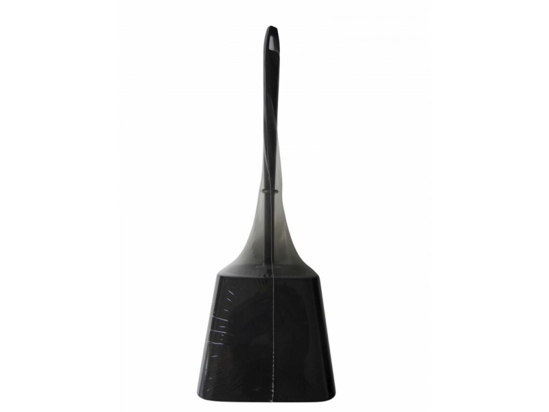 Toiletbørste M/Skål Sort Ø75x360mm - (10 Stk.)