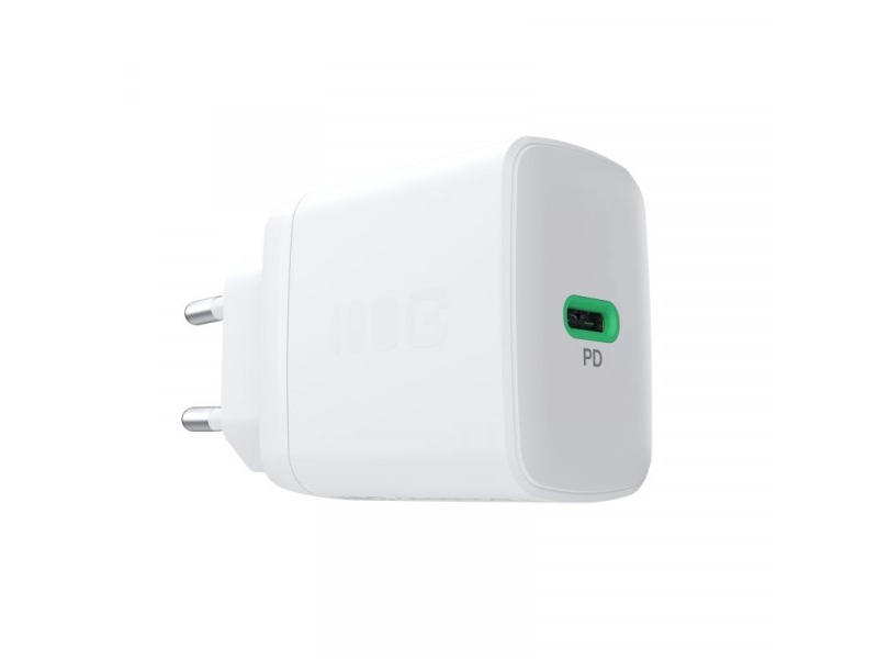 Green Cell Green Cell Greencell Powersource Solo30 Ladegerät Usb C White Power Adapter 30W Stromversorgung