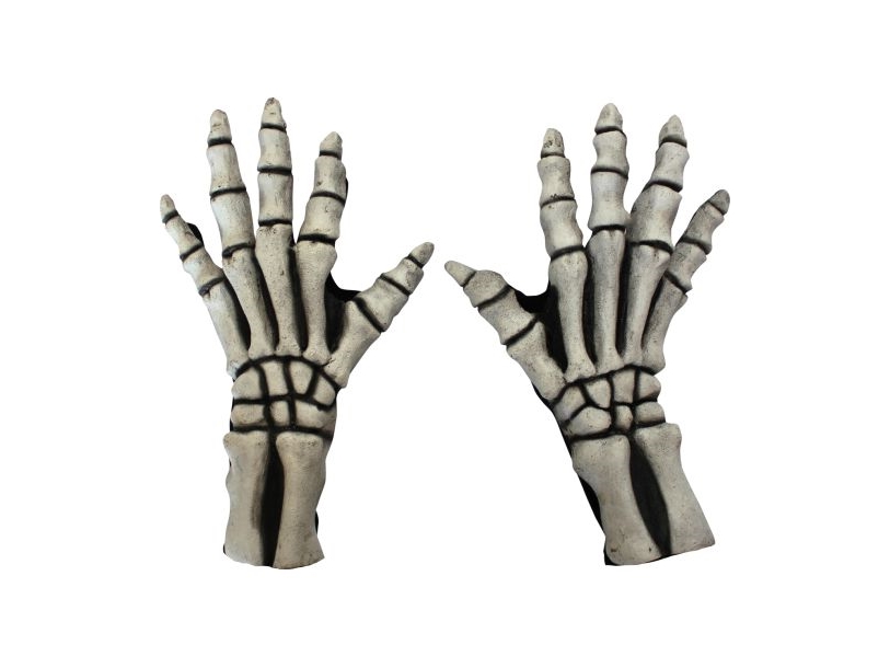 Skelettierte Hände