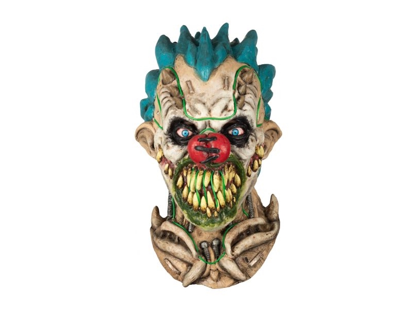 Clown Spikes Maske Mit Led Licht