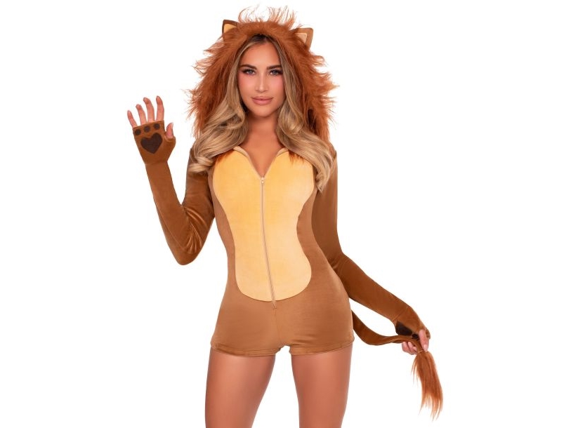 Behageligt løvekostume