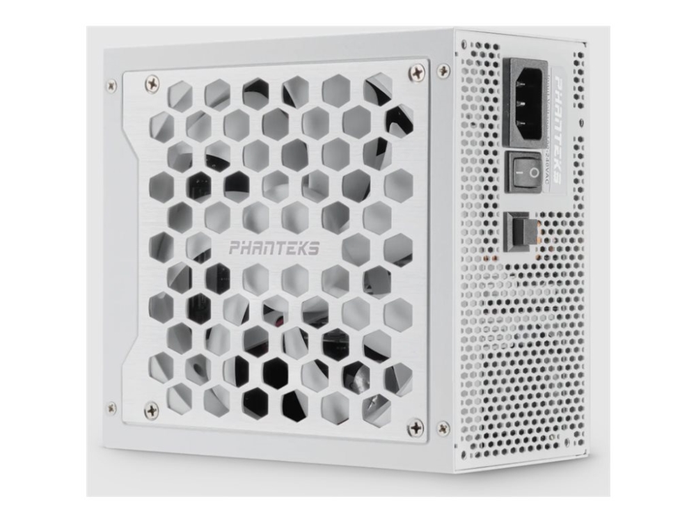 Phanteks Revolt Ph-P1000pr - Strømforsyning (Intern) - Atx12v 3.0 - 80 Plus Platinum - Ac 100-240 V - 1000 Watt - Hvid