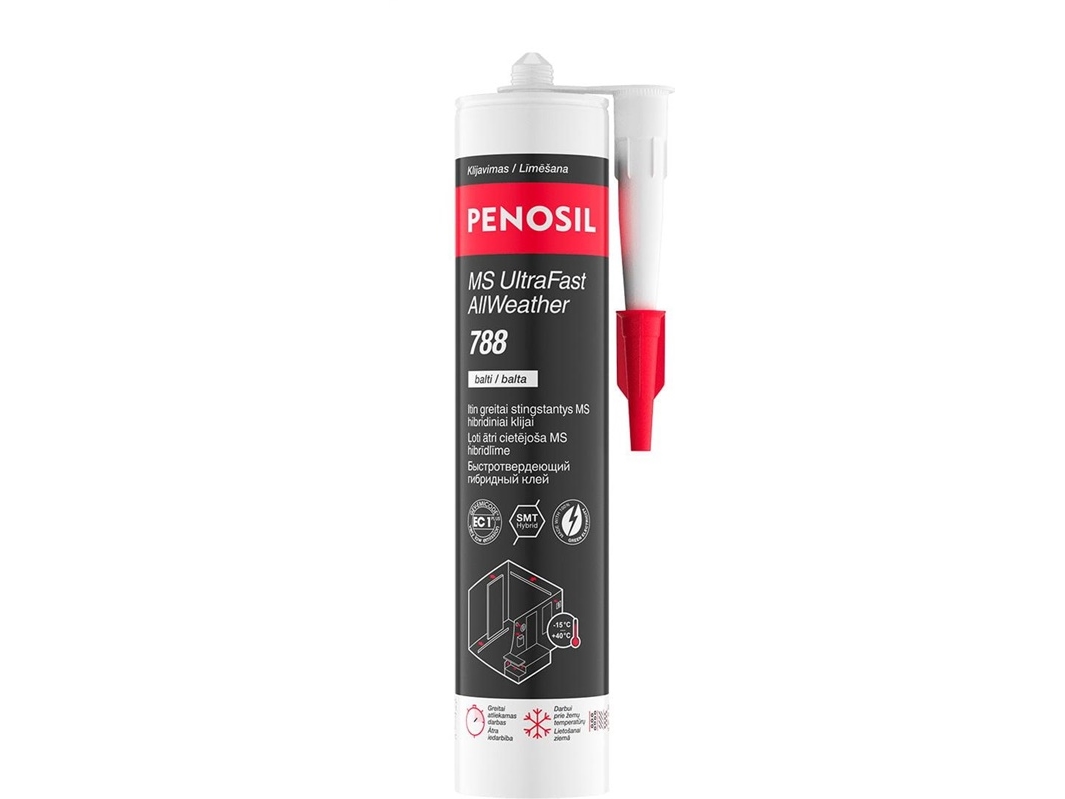 Adhesive Penosil Ms Ultrafast Allweather 788 White 290Ml