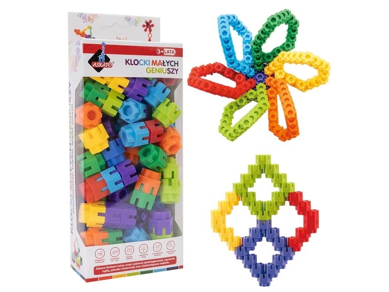 blocks of little geniuses screws 80 elements | Andra leksaksmärken - Geomag | GameStuff