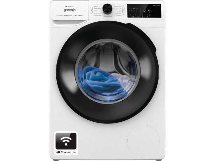 Gorenje WGPNEI14A2DTS, Frontmatad, 10 kg, B, 76 dB, 1400 RPM, A | Vitvaror - Tvätt & torkning | GameStuff