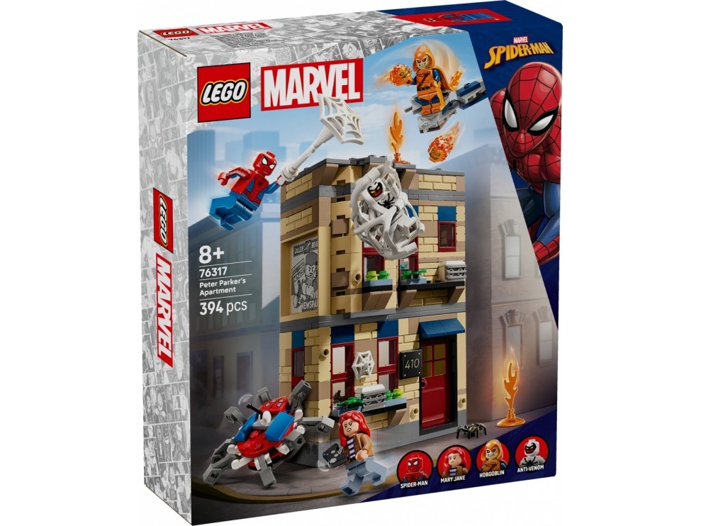 76317 LEGO Super Heroes Peter Parkers lejlighed
