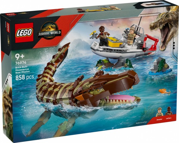 Lego Jurassic World 76974 Mission Auf Dem Boot & Pterosaurier-Modell