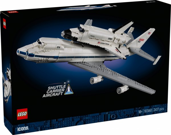 Lego Icons 10360 Spaceshuttle-Transport-Jumbo