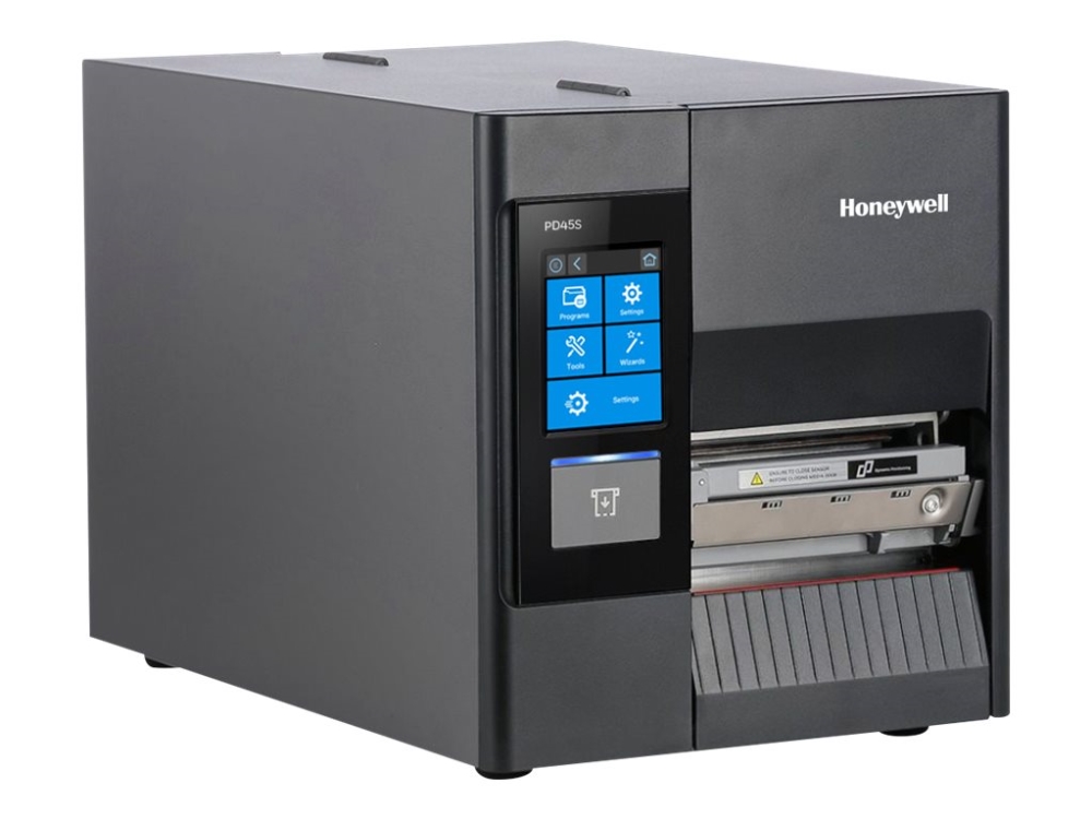 Honeywell PD45S0F - Etiketprinter - direkte termisk/termisk overførsel - Rulle (11,4 cm) - 203 dpi - op til 250 mm/sek. - LAN, USB 2.0, USB 2.0 vært, seriel