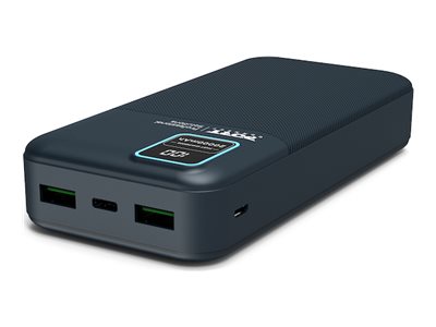 Port Designs 907002, 20000 Mah, Lithium Polymer (Lipo), Power Delivery, Quick Charge, Schwarz