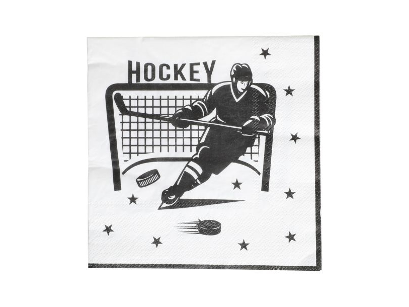 Servietter Til Ishockey, 16 Stk