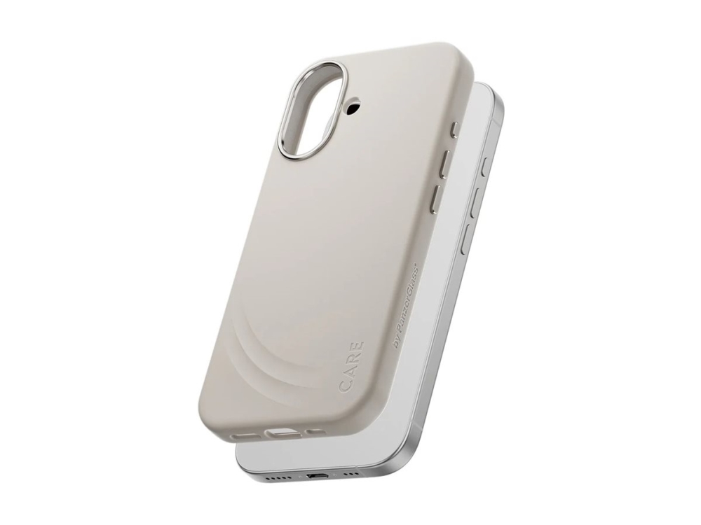 Panzerglass Care By Flow Case Vanilla M. Magsafe Iphone 17, Cover, Apple, Apple - Iphone 17, 16 Cm (6.3"), Beige