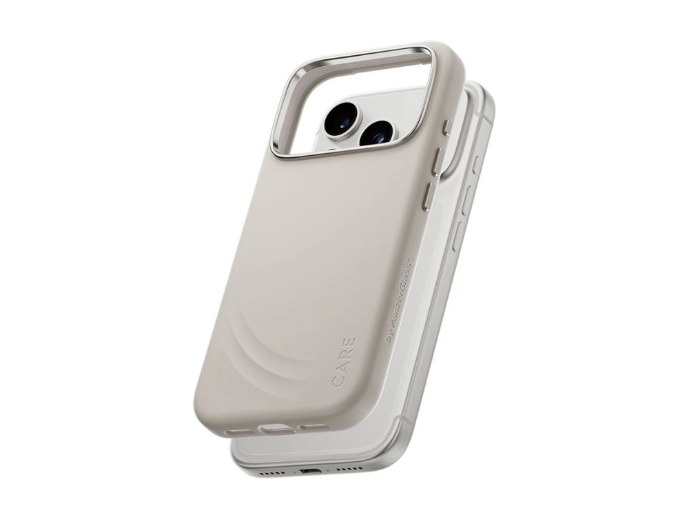 Panzerglass Care By Flow Case Vanilla M. Magsafe Iphone 17 Pro, Cover, Apple, Apple - Iphone 17 Pro, 16 Cm (6.3"), Beige