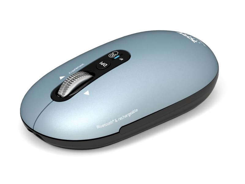 Port Designs 910500, Beidhändig, Optisch, Bluetooth, 3200 Dpi, Blau