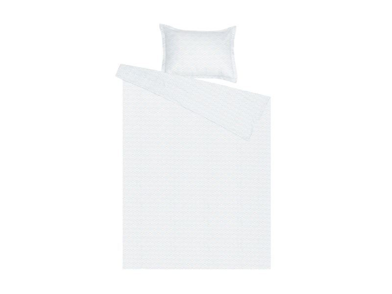 Bedding Set Okko Diamond, Grey, 140 X 200 Cm