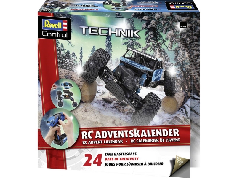 Revell Control Crawler samlarset, leksaksadventskalender Åldersgrupp från 12 år