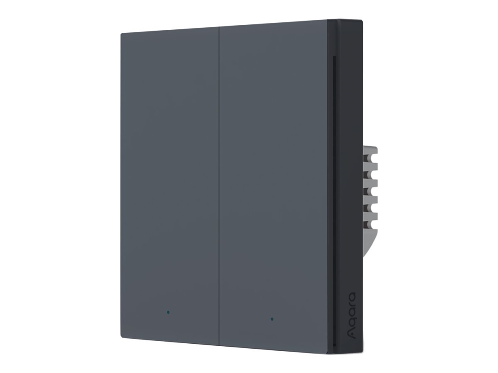 Aqara Smart Wall Switch H1 (No Neutral, Double Rocker) (Homekit) Größe 3.0 Grau - Bild 8