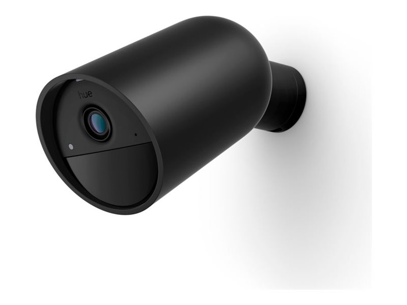 Philips Hue Secure Battery Camera - End-To-End Encryption - 1080P Hd Video - Battery Powered - Wall Mount Included