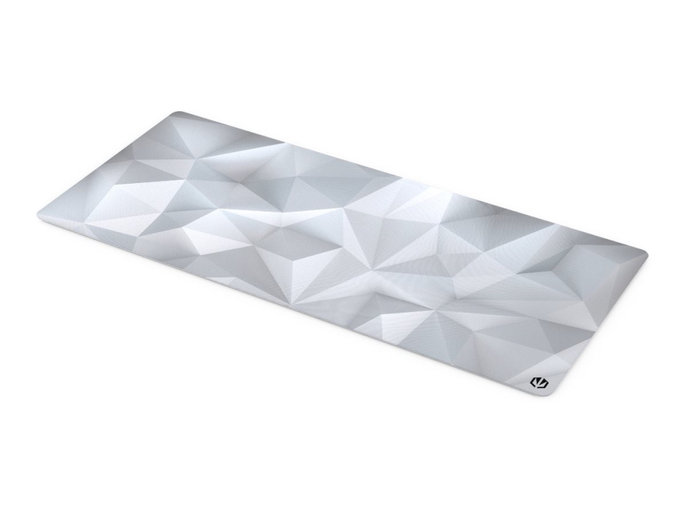 Endorfy Crystal - Musemåtte - Extra Large - Onyx-Hvid