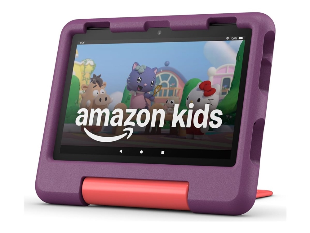 Amazon Fire Hd 8 Kids Edition - 12. Generation - Tablet - 32 Gb - 8" Ips (1280 X 800) - Microsd Indgang - Drue