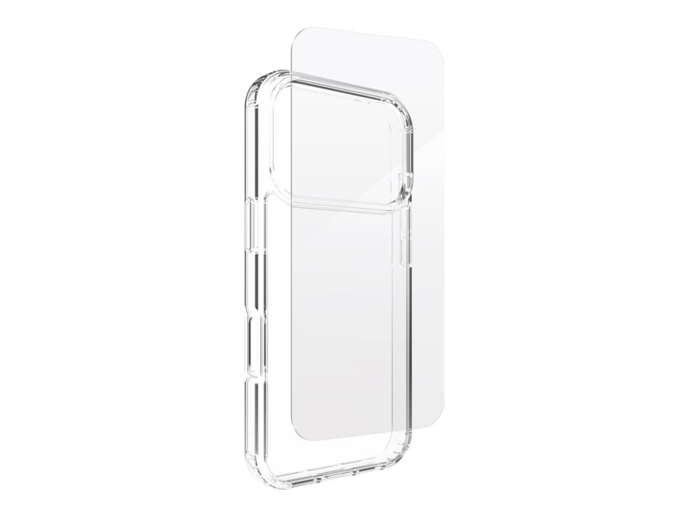 If Def Bndl Glass/Clear Ip17pro Max Intl
