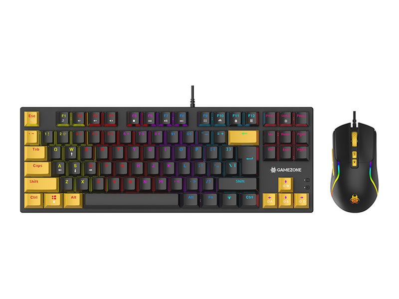 Tracer GAMEZONE Hornet - Sats med tangentbord och mus - mekaniskt - compact - bakgrundsbelyst - USB | Datortillbehör - Möss & Tangentbord - Tangentbord | GameStuff