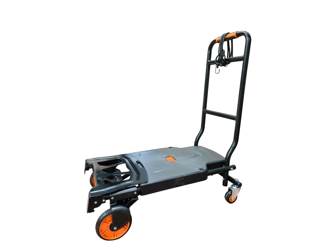 2-i-1 sammenklappelig sækkevogn/transportvogn - 100/150 kg