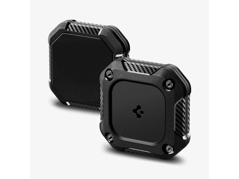 Spigen Tough Armor IP, Boks, Sort, Apple, Termoplastisk polyurethan (TPU), AirTag, 1 stk